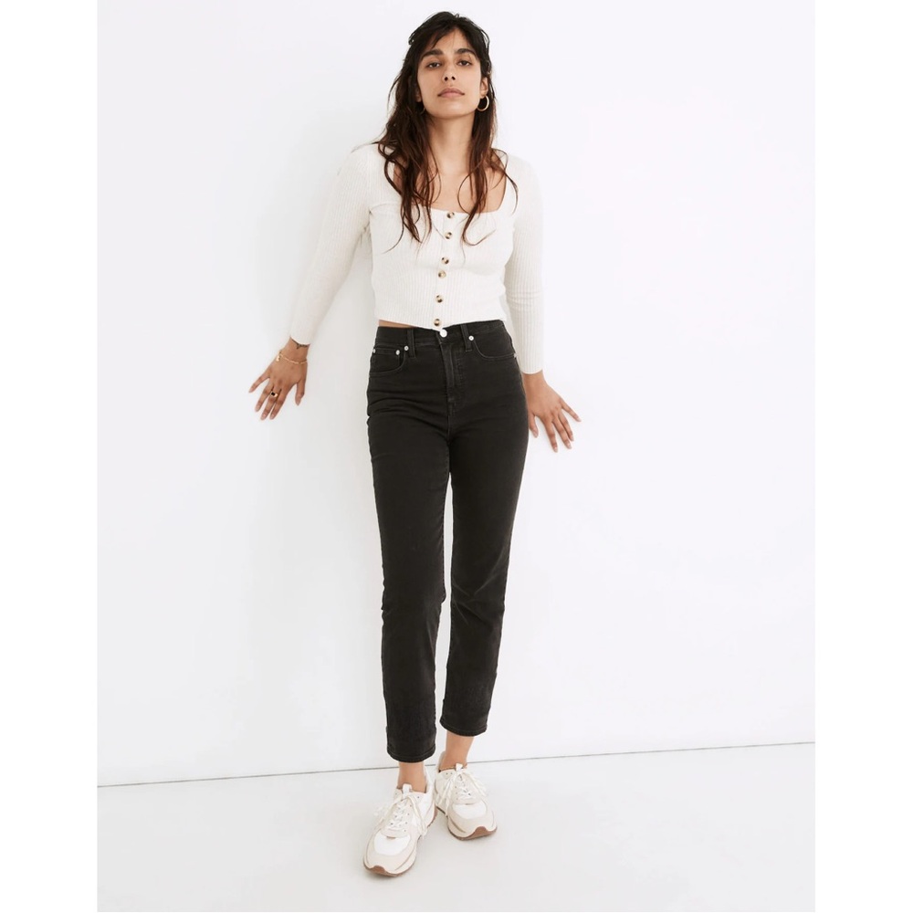 Madewell Classic Straight Jeans in Lunar Wash